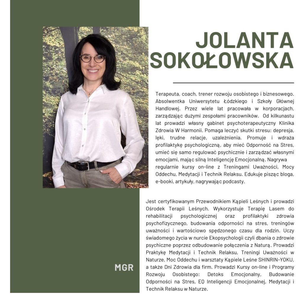 Wizytówka Jolanta Sokołowska